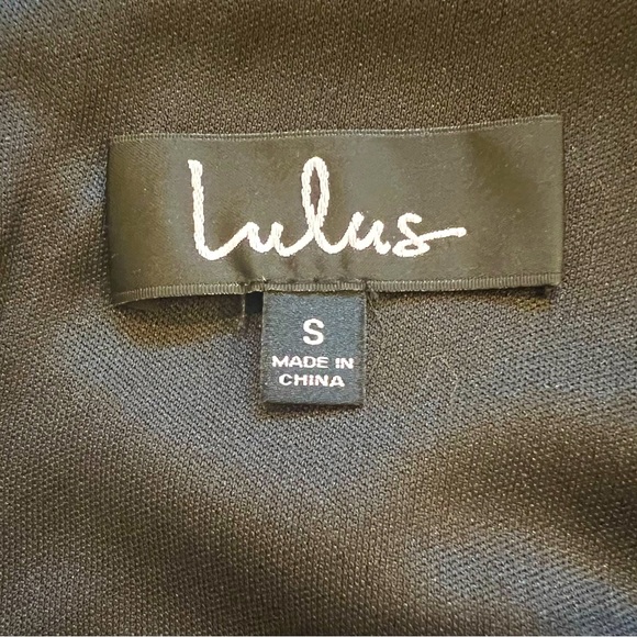 Lulu’s Black Dress - Picture 9 of 10